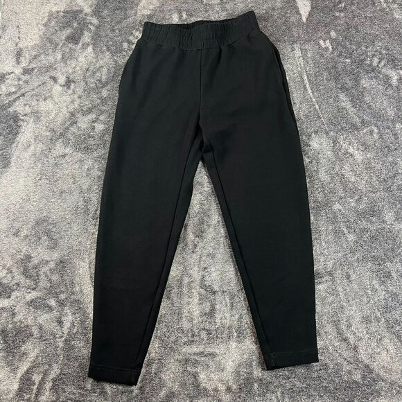 Varley Double Soft Sweatpants Joggers Pull On Women's XS Black Drawstring